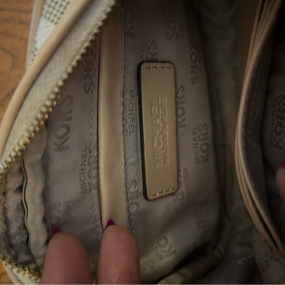 Michael Kors Fulton Signature MK Logo Small Crossbody EUC! - Picture 11 of 14